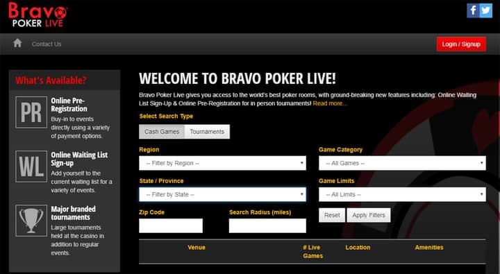 Bravo Poker Live The Best App To Find Tournaments Near You