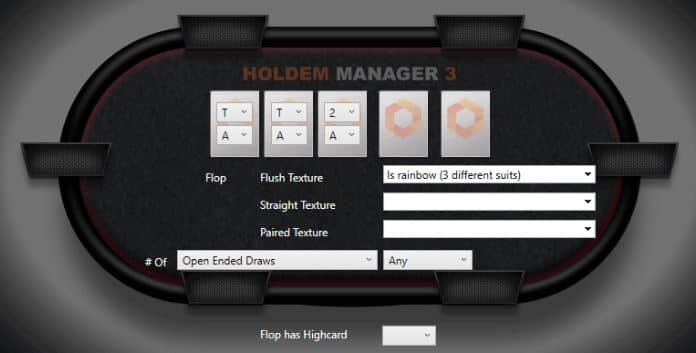 review of holdem manager 3 filters