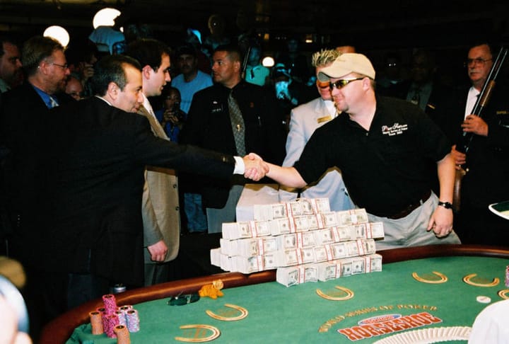 history of poker - chris moneymaker boom