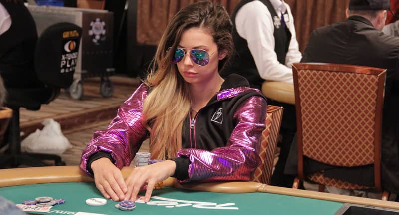 poker girl sam abernathy