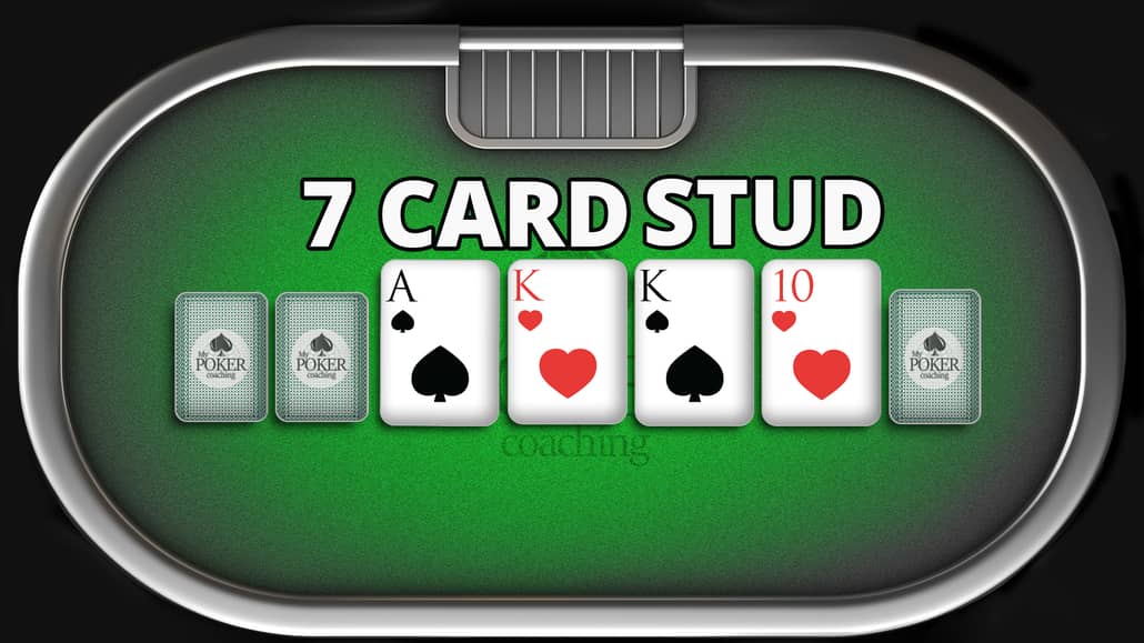 Play Seven Card Stud Poker online free. 2-7 players, No ads