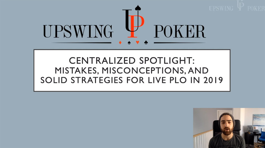 Live PLO Dominance strategy