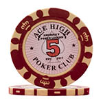 clay poker chips set