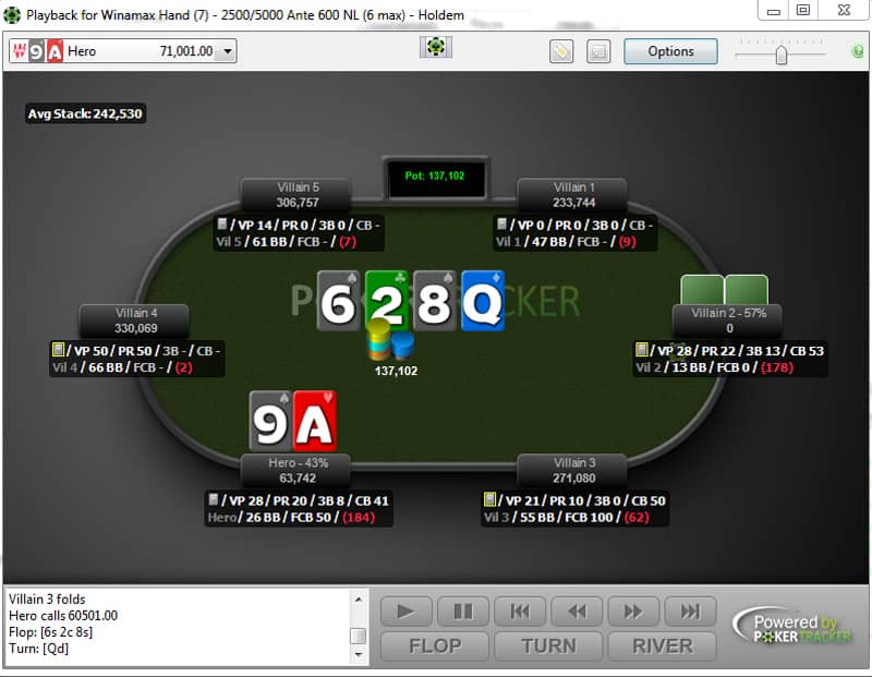 poker tracker 4 hand replayer