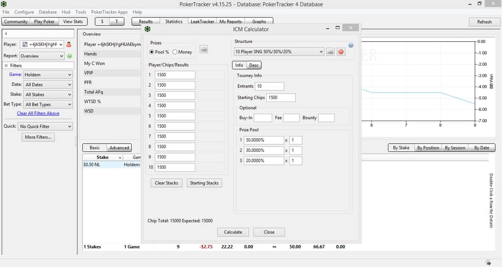 pt4 ICM calculator software