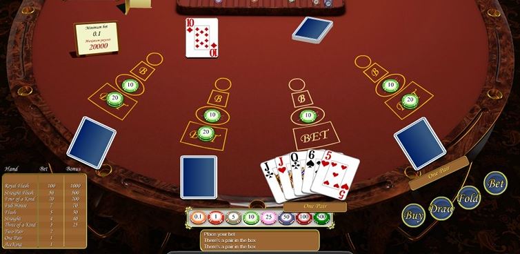 russian poker online casino games