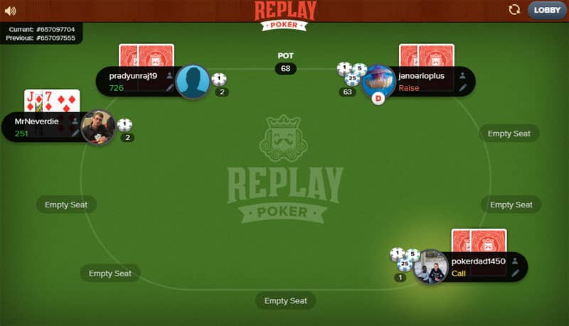 replay poker chips