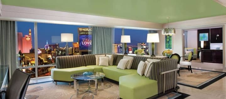 Mirage resort rooms