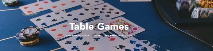 Venetian casino table games