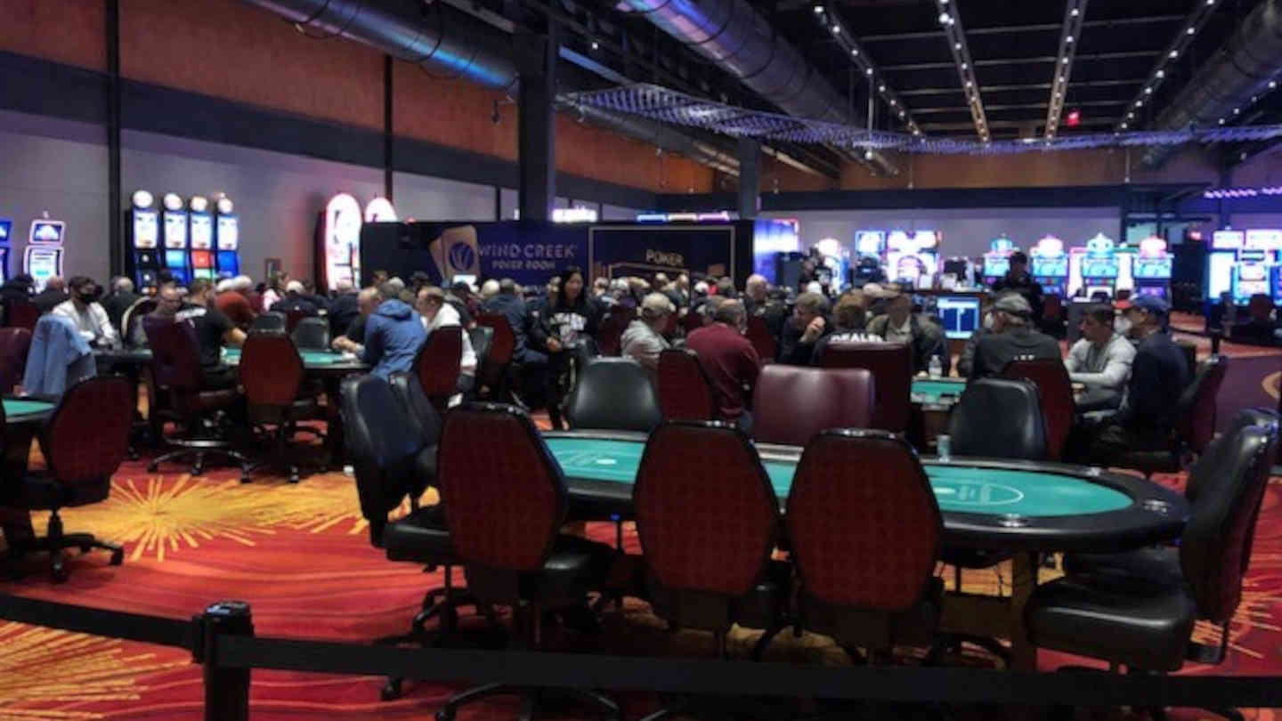 wind creek poker room