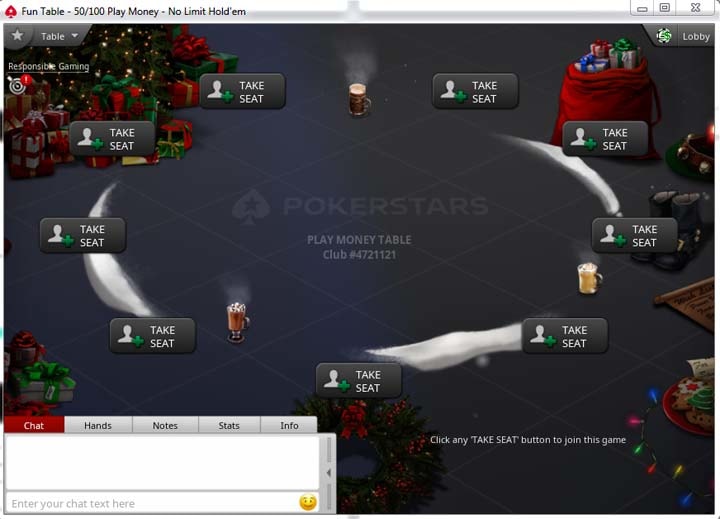 online poker private table