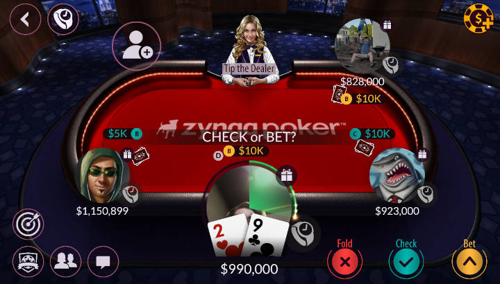 Free poker sites - Zynga Poker