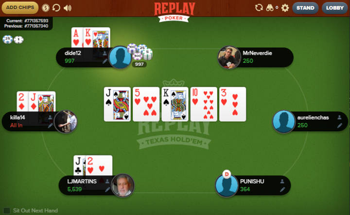 Replay Poker