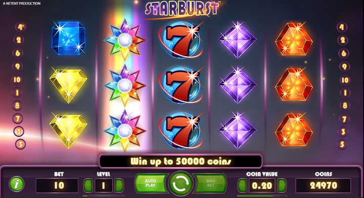 Starburst slots