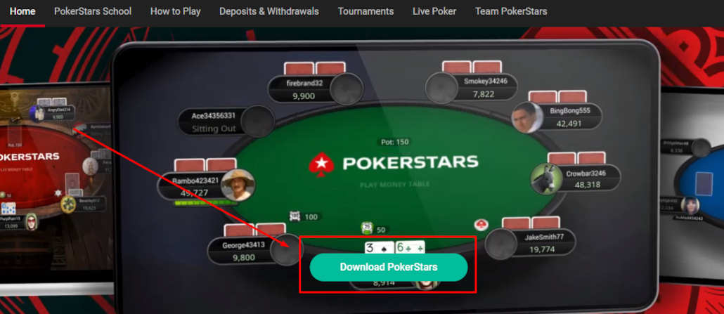 PokerStars review download