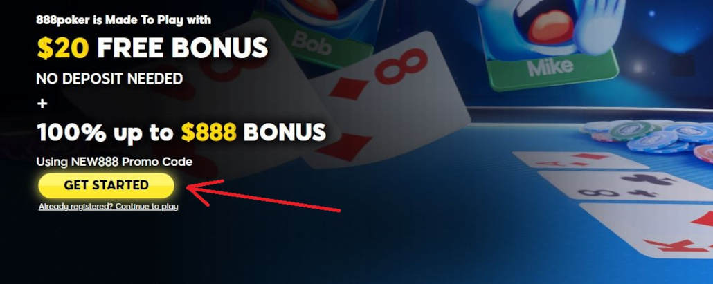 888poker welcome bonus