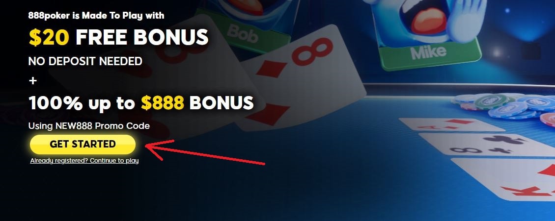 best online poker sites - 888poker bonus