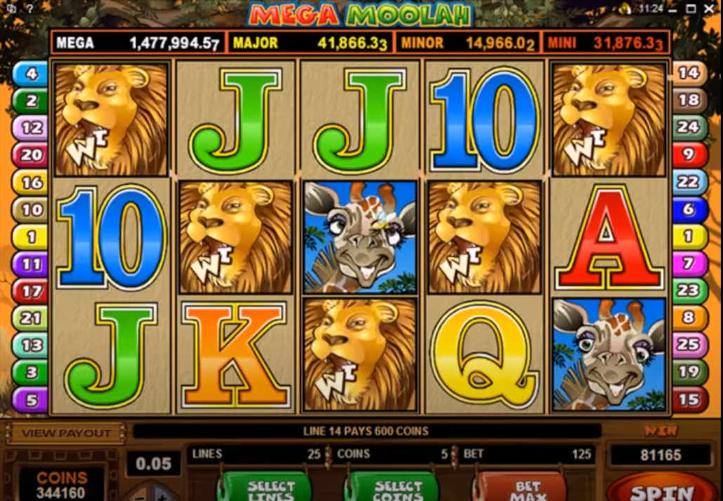 popular canada casino games mega moolah