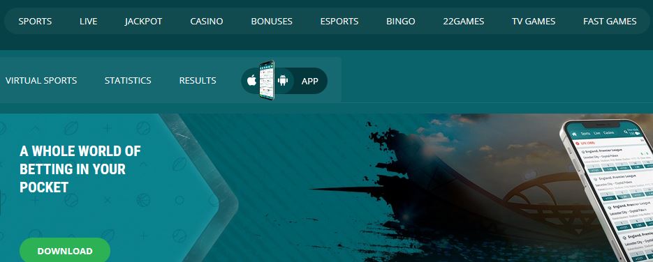 22bet best crypto football sportsbook