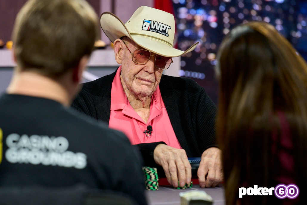 Doyle Brunson gets busy on HSP