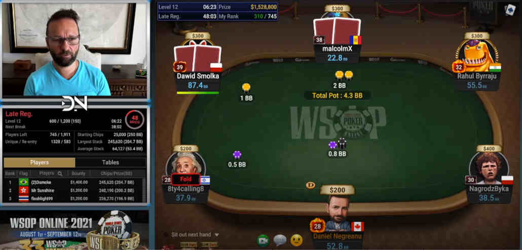 Poker twitch streamers Daniel Negreanu