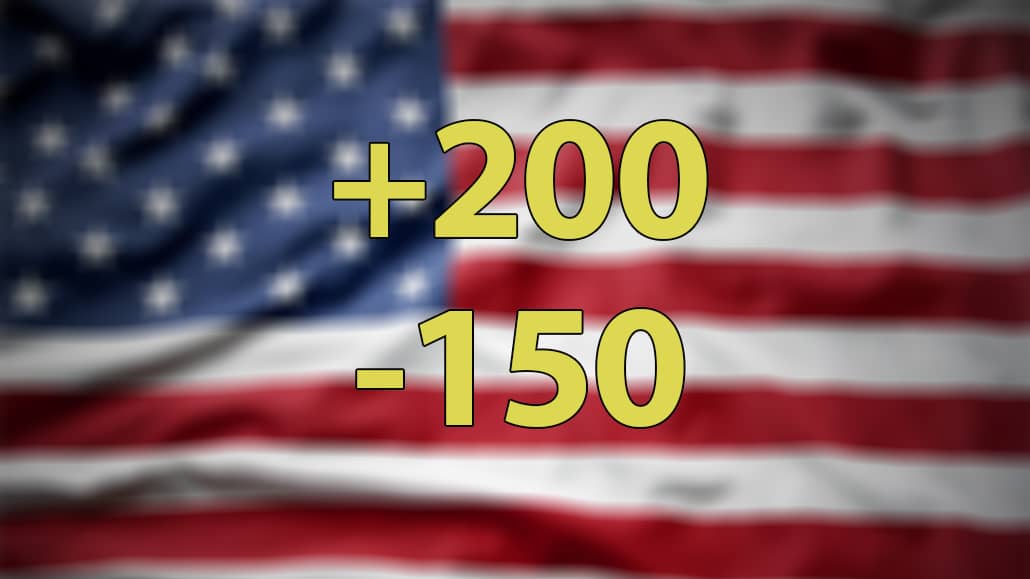 american moneyline betting odds explained