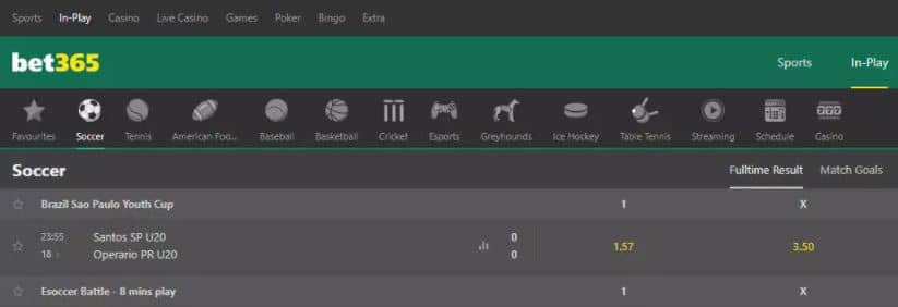 Bet365 Best All-Around UK Bookmaker