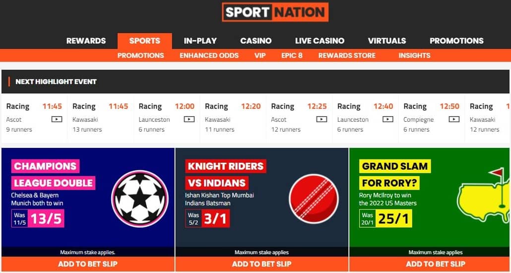 sportnation top uk football betting promotions