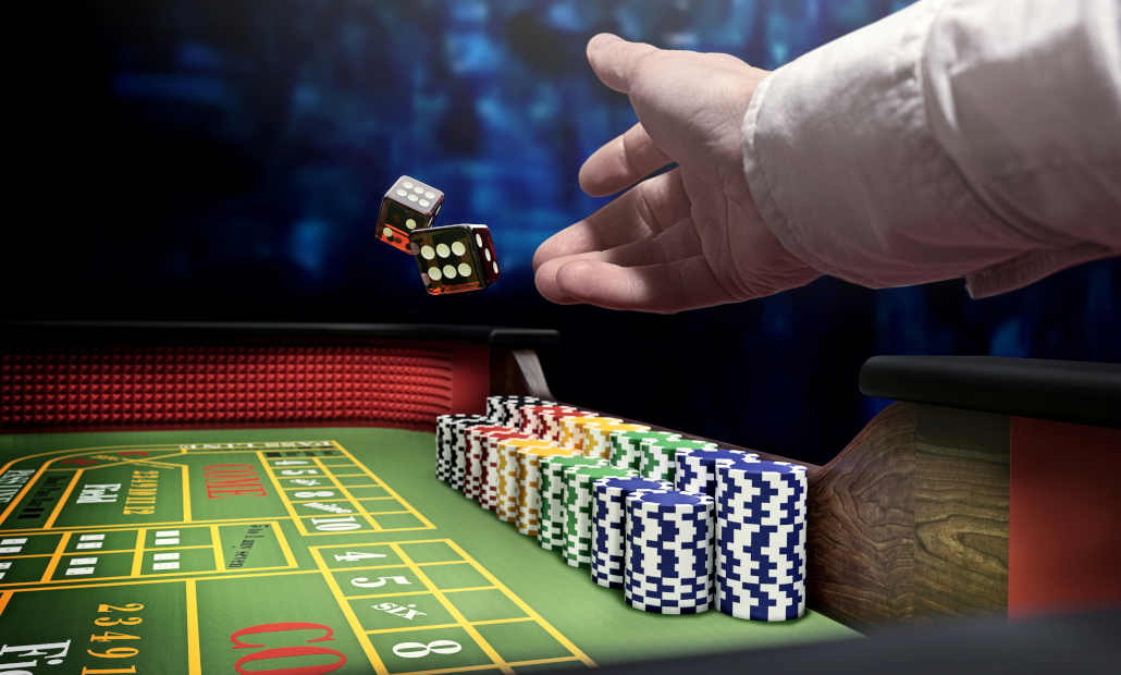 Gambling table games - craps