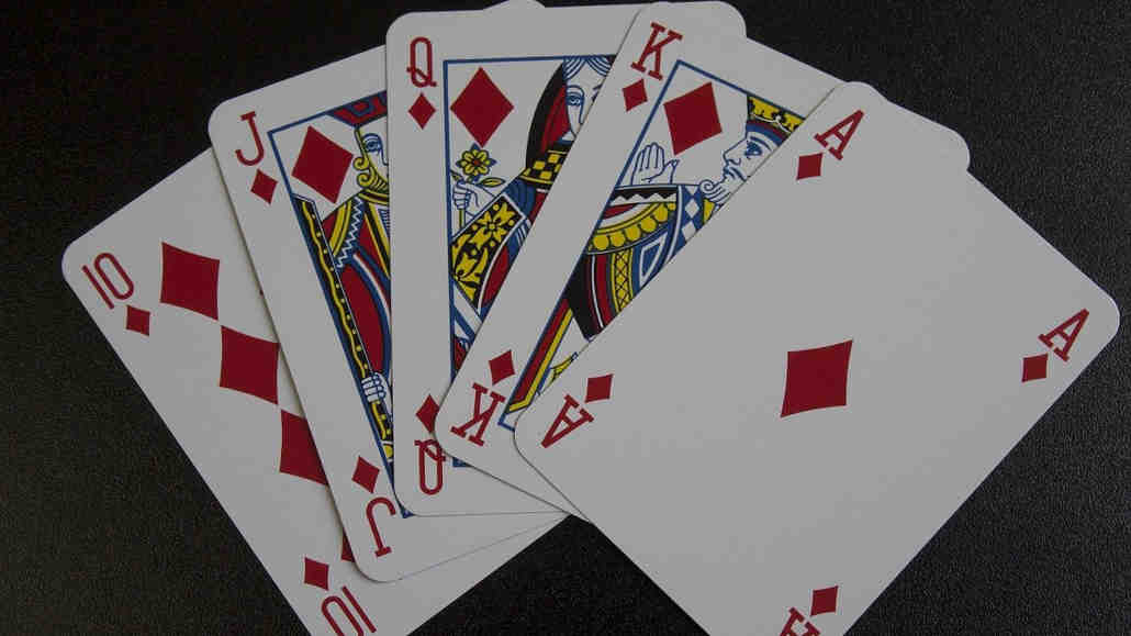 How hard is it to get a royal flush