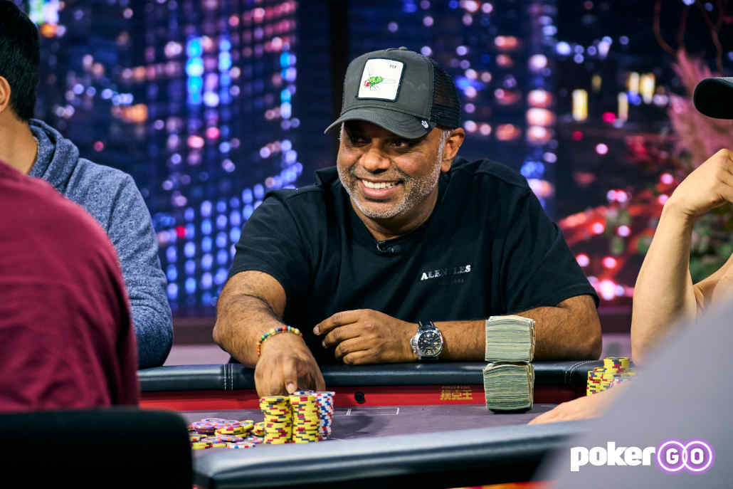 Menon wins a huge pot against Kenney