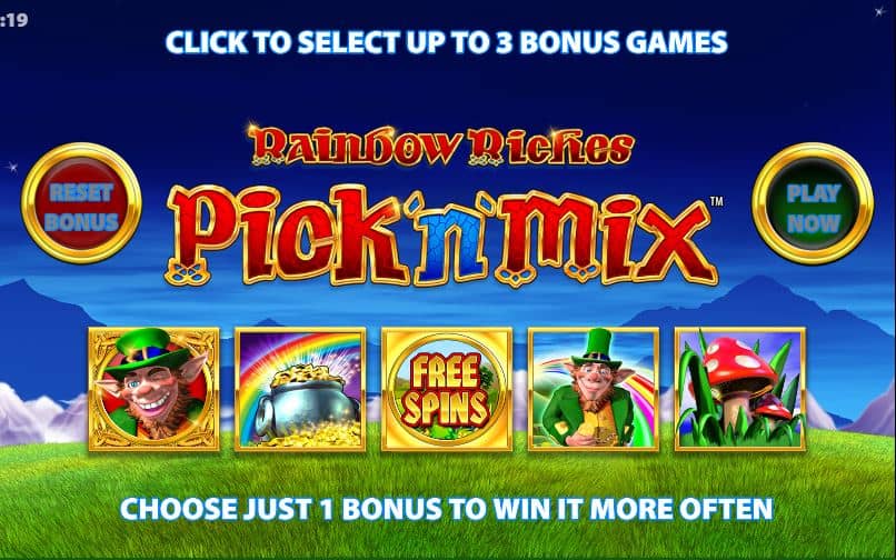 Rainbow Riches casino game