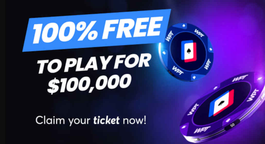 WPT global 100k free tournament