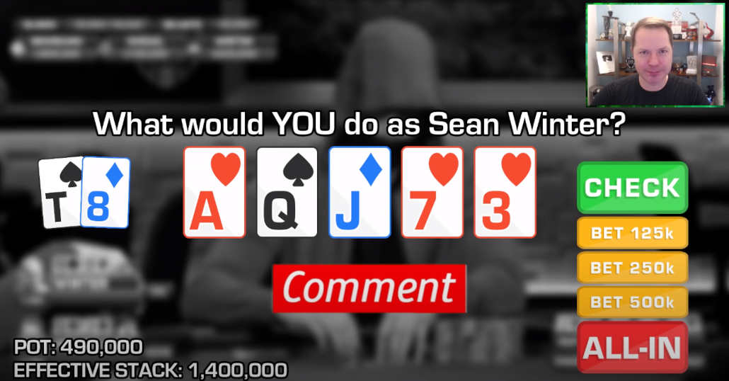 Winter vs Negreanu - what would you do