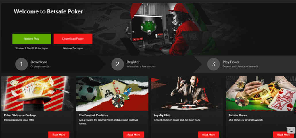 betsafe casino poker