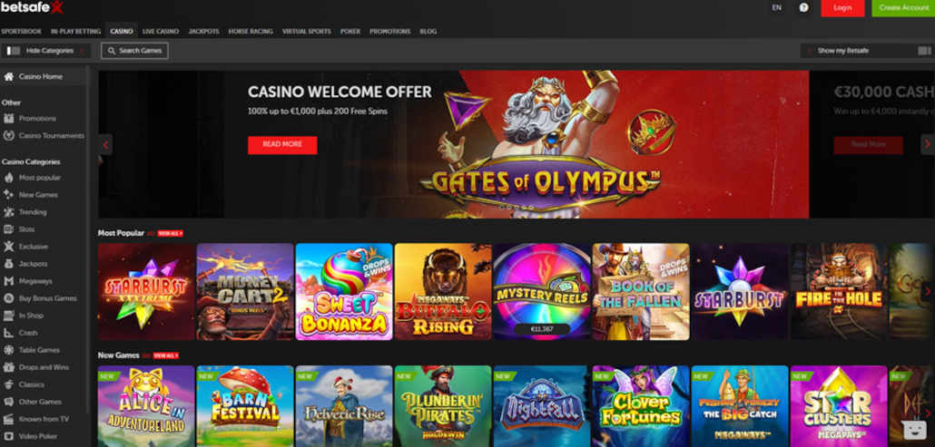 betsafe casino