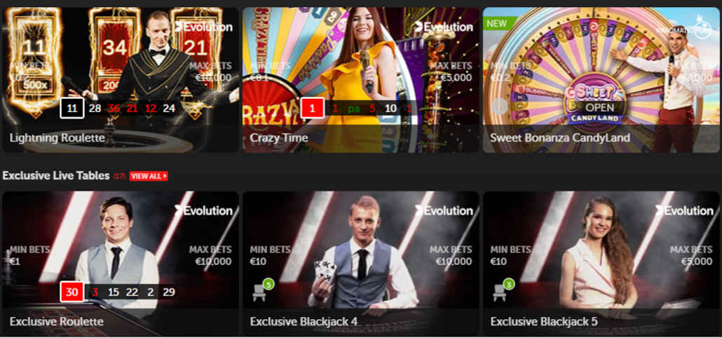 betsafe review live casino