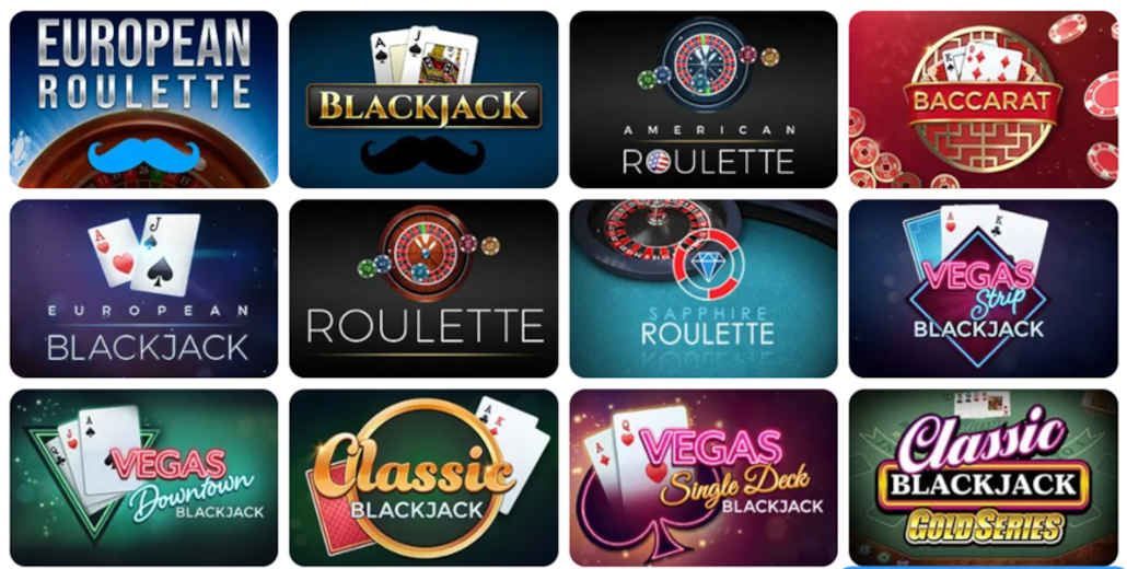 mrplay casino table games