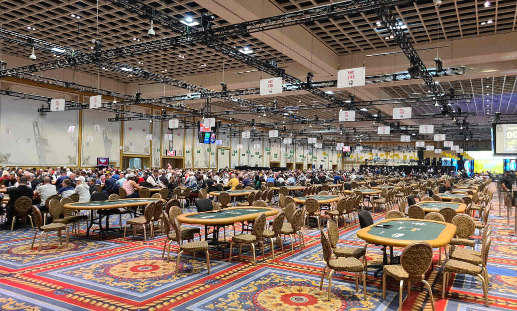 wsop at the new venue in 2022