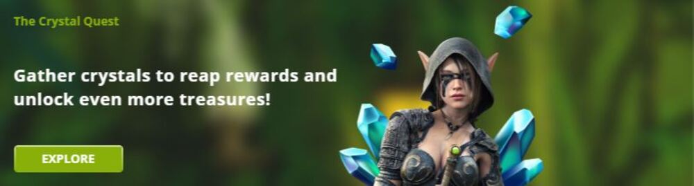 lucky elf casino crystal quest bonus