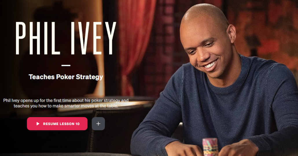 phil ivey masterclass