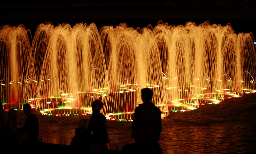 bellagio fountains old vegas