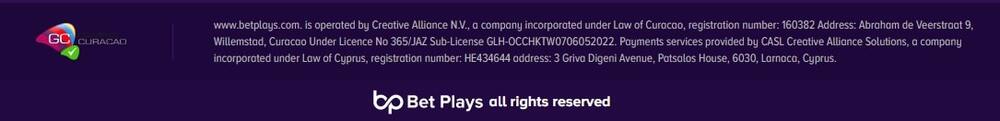 bet plays license
