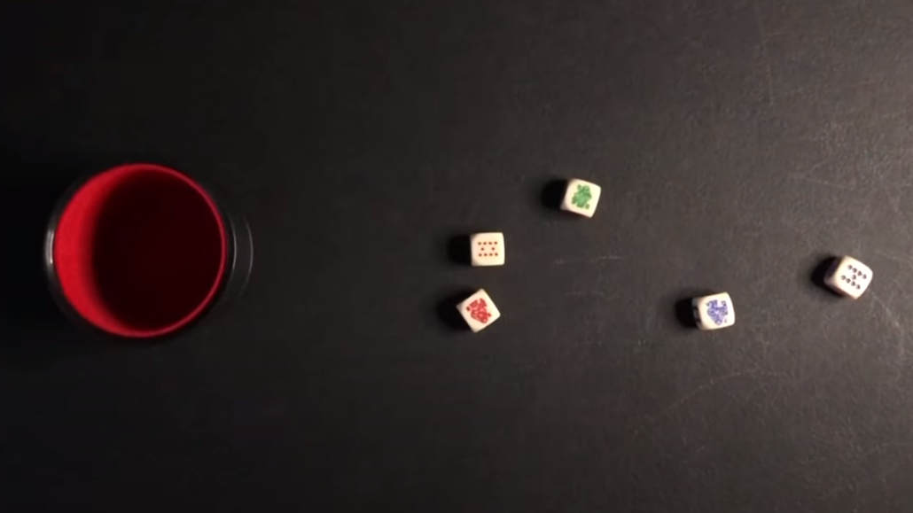 how to play poker dice