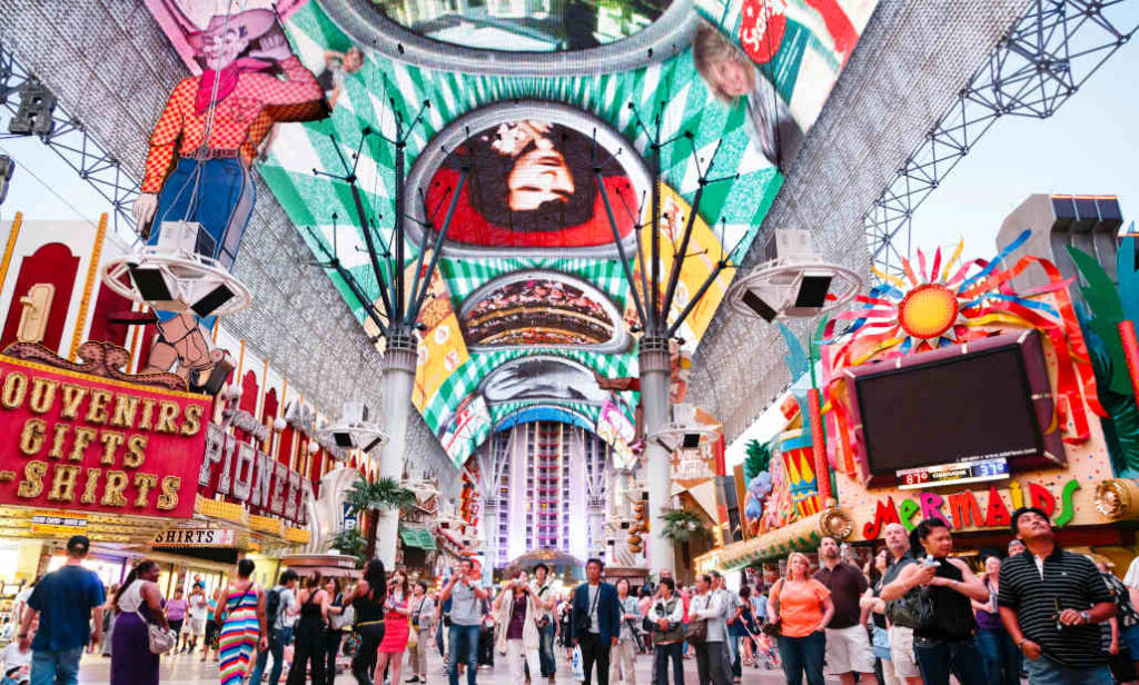 Old Vegas Strip Take a Trip Down Memory Lane