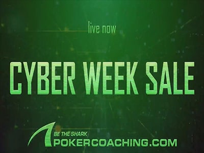 cyber monday pokercoaching