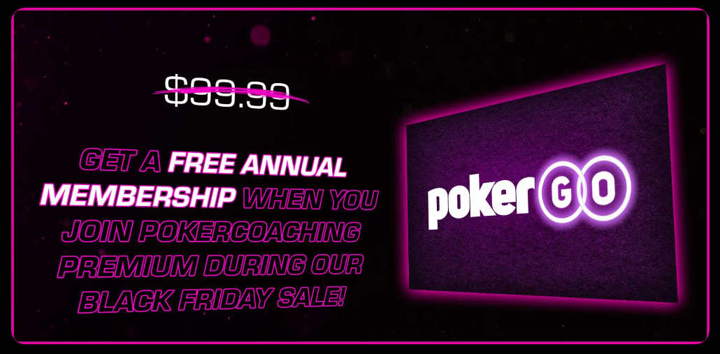 pokercoaching black friday membership