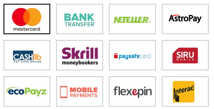 Payment Methods at Stakes
