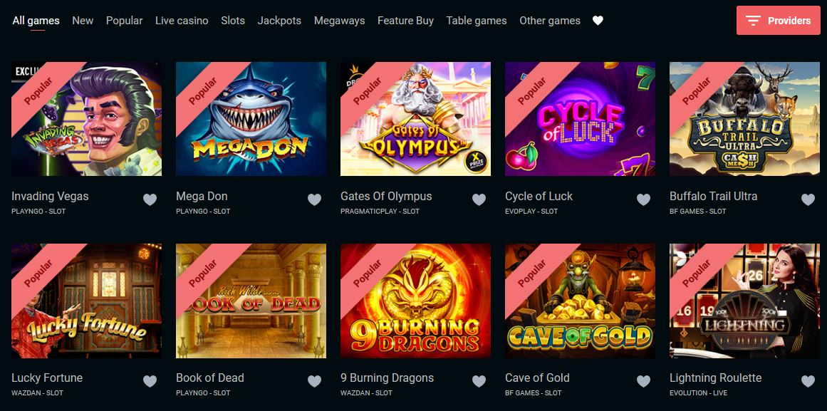 Stakes online casino games