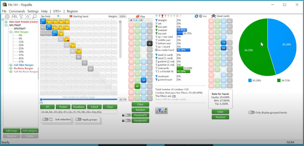 flopzilla poker equity